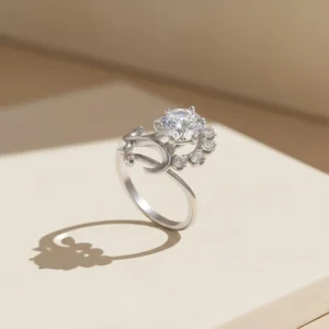 Silver Cocktail Women Ring